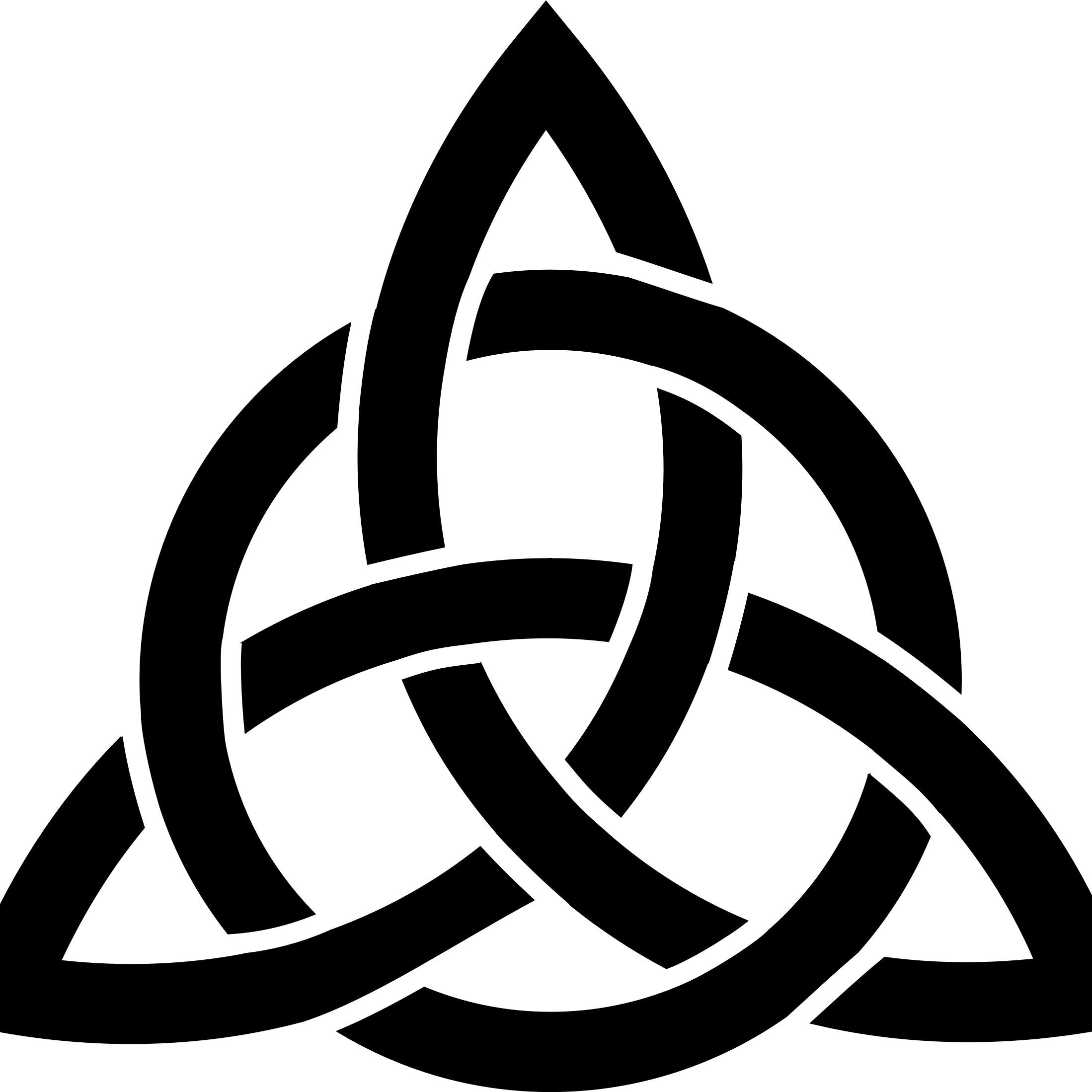 Кельтский символ Трикветра