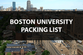 What to Bring to Boston University: The Move In Day Packing List
