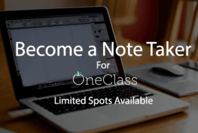 Become a Notetaker at University of Guelph