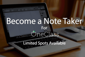 Become a Notetaker at Cal Poly SLO