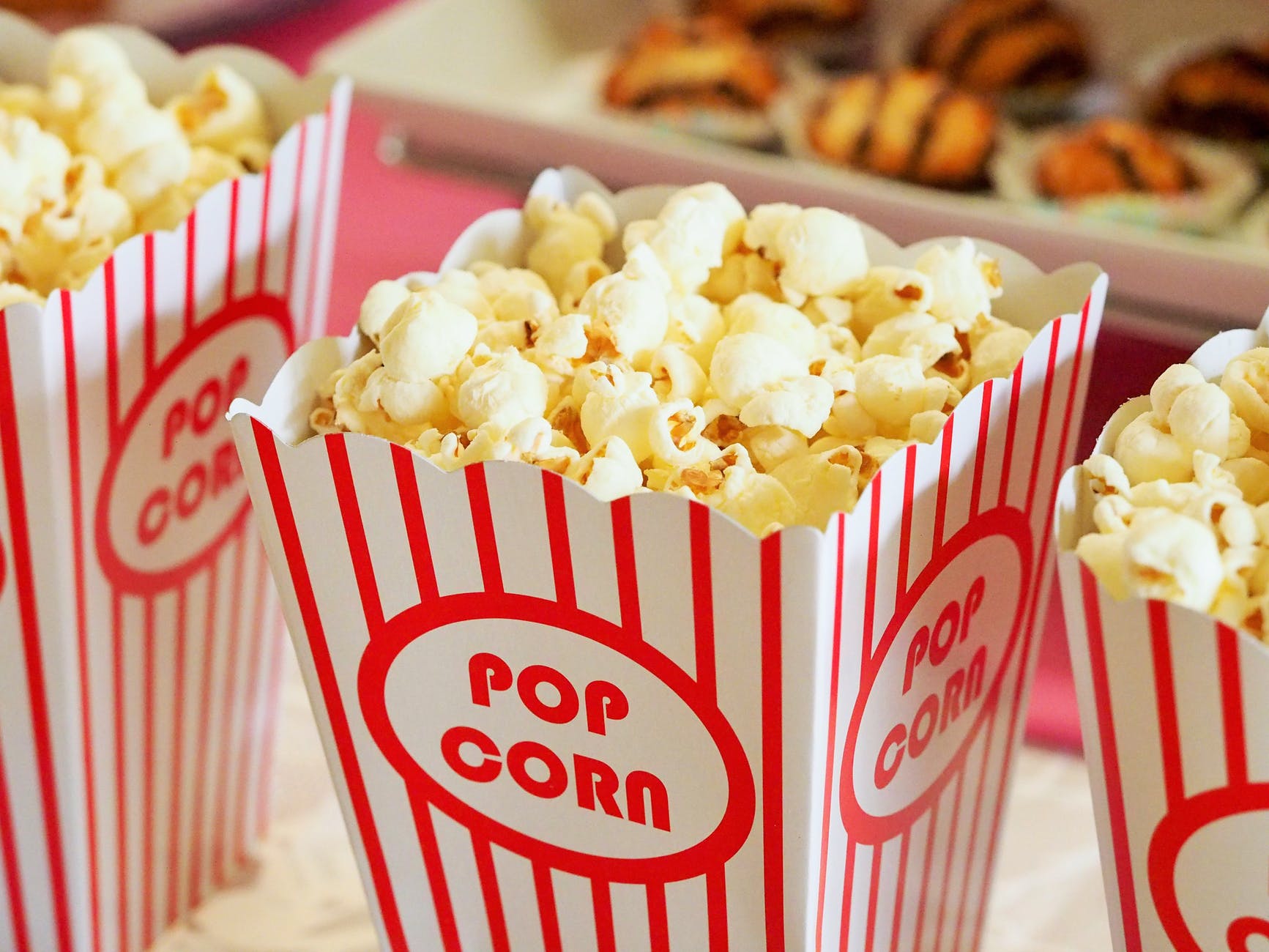 salle de cinéma de pop-corn de collation alimentaire