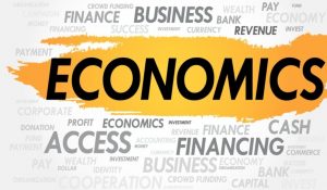 An image of the word economics and its synonyms.