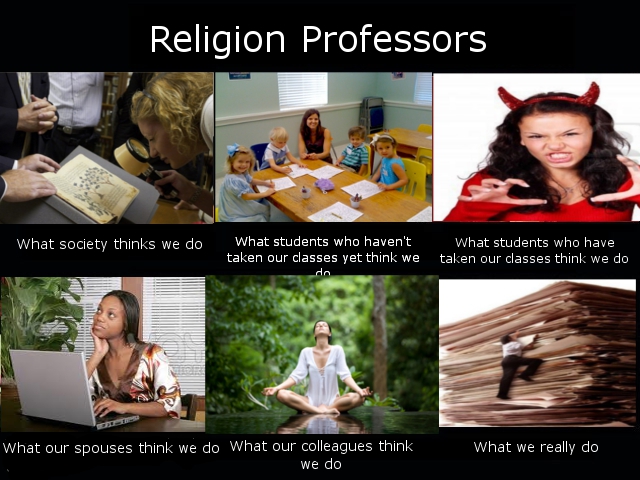 Different perspectives on Religion Professors