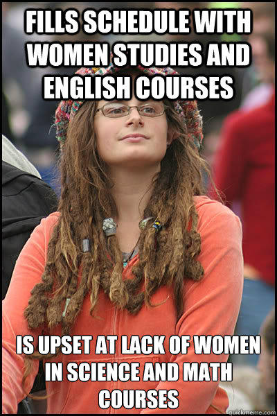 Meme featuring a know it all woman