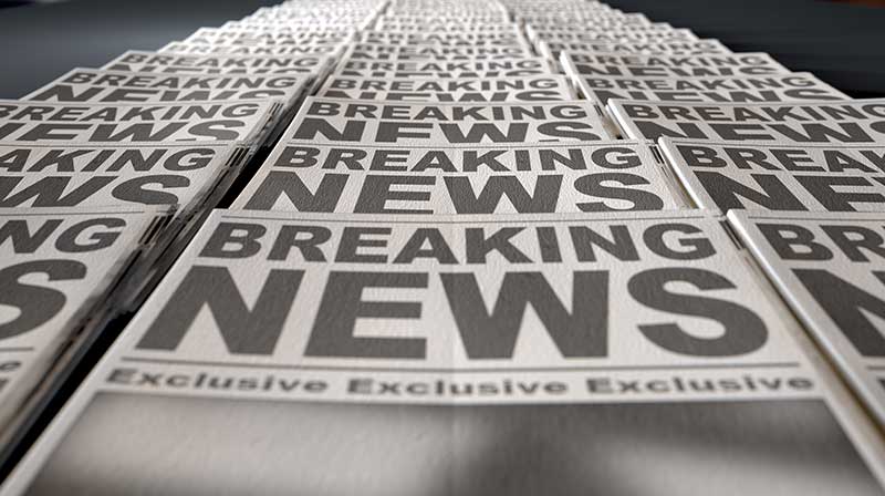 printed newspapers