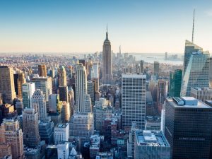 An image of New York City.