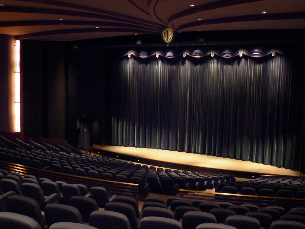 An inside look into a theater.