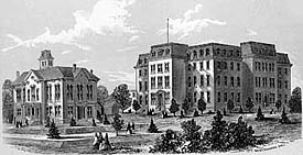 Bloomsburg University, founded in 1839.