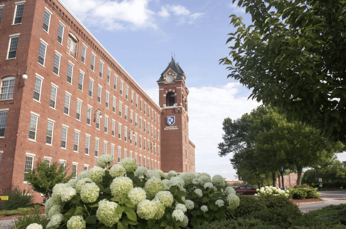 University of New Hampshire at Manchester clock tower