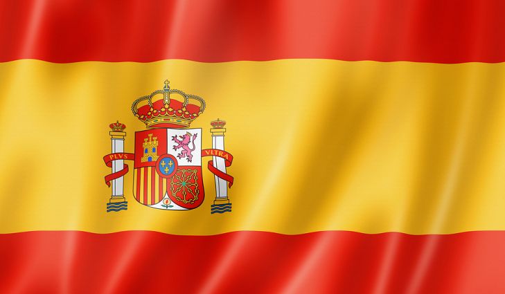 the flag of spain