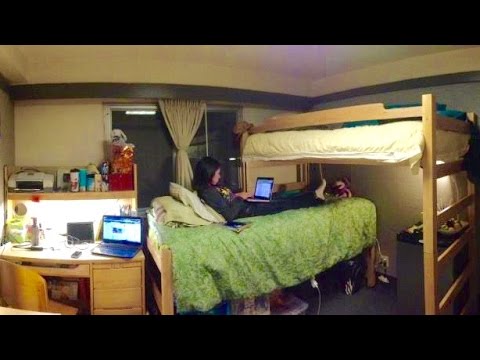 A common dorm room