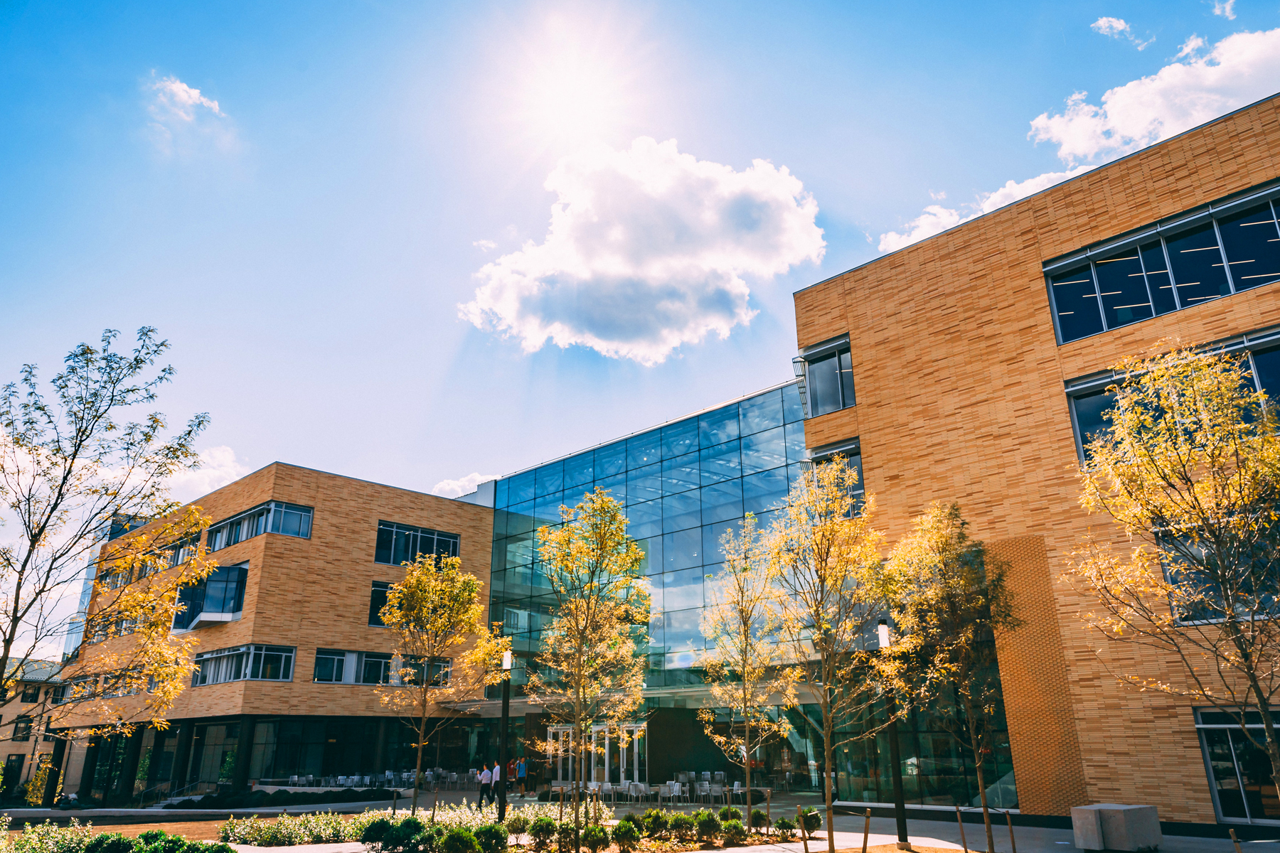 The Tepper Quad is the school's newest building.