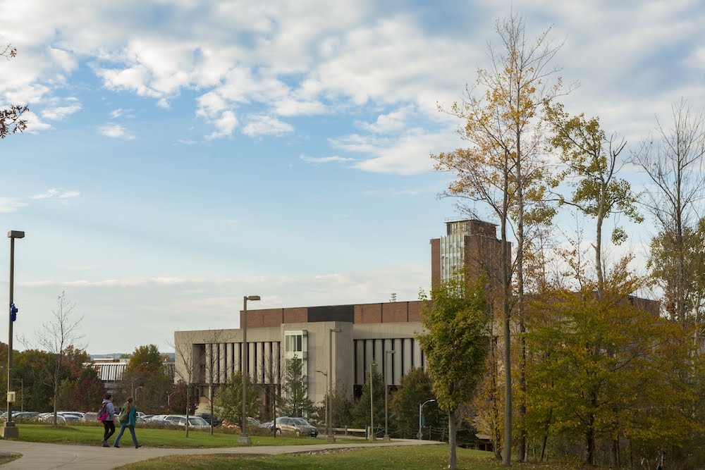 Fall foilage around Binghamton University