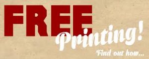 Free printing in the library 