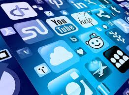 Screen full of technology