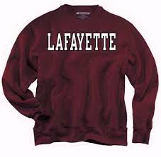 Lafayette College sweatshirt