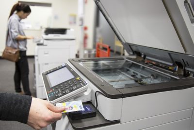 Copy machine at the library