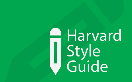 An image of the text Harvard Style Guide