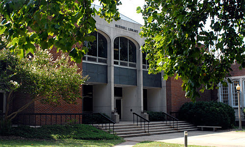The Library at the Graduate Center for Asheville