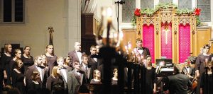 Previous Christmas Candlelight Vespers at the First United Methodist Church.