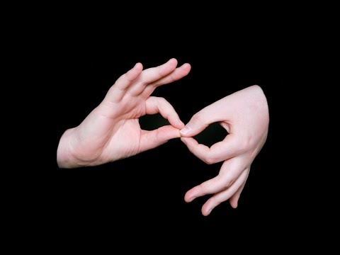 sign language hands