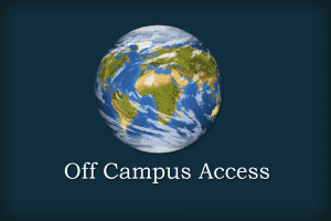 Off-campus access