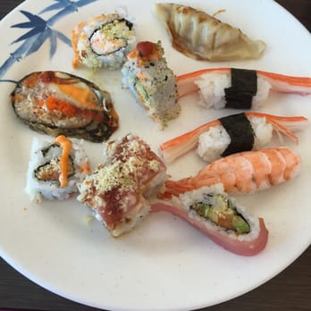 Food at Hibachi restaurant