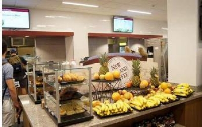Food counter of Lyons Hall