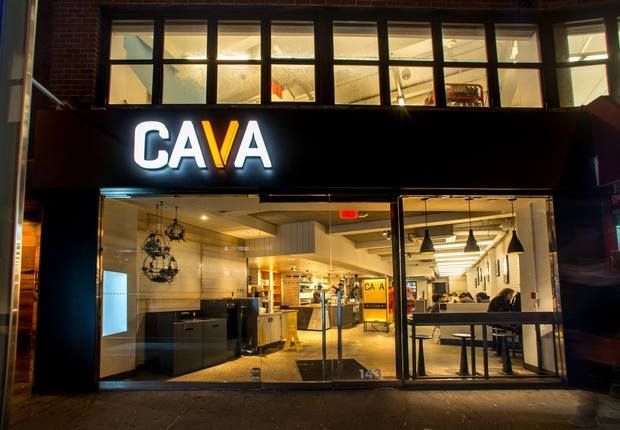 Entrance of CAVA