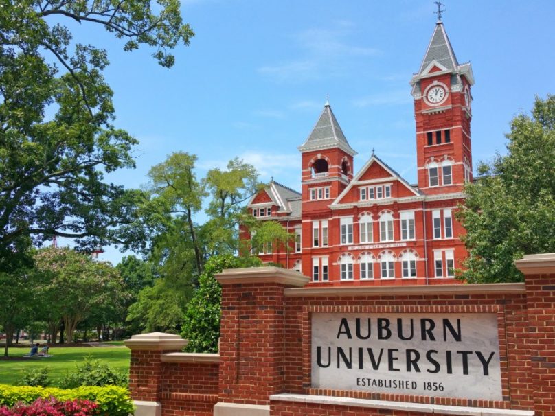 10  Majors at Auburn University