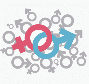 A look at human sexuality represented by male and female symbols