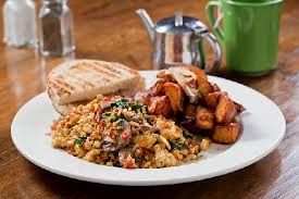 Some of the food at the restaurant