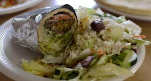 Greek food at restaurant