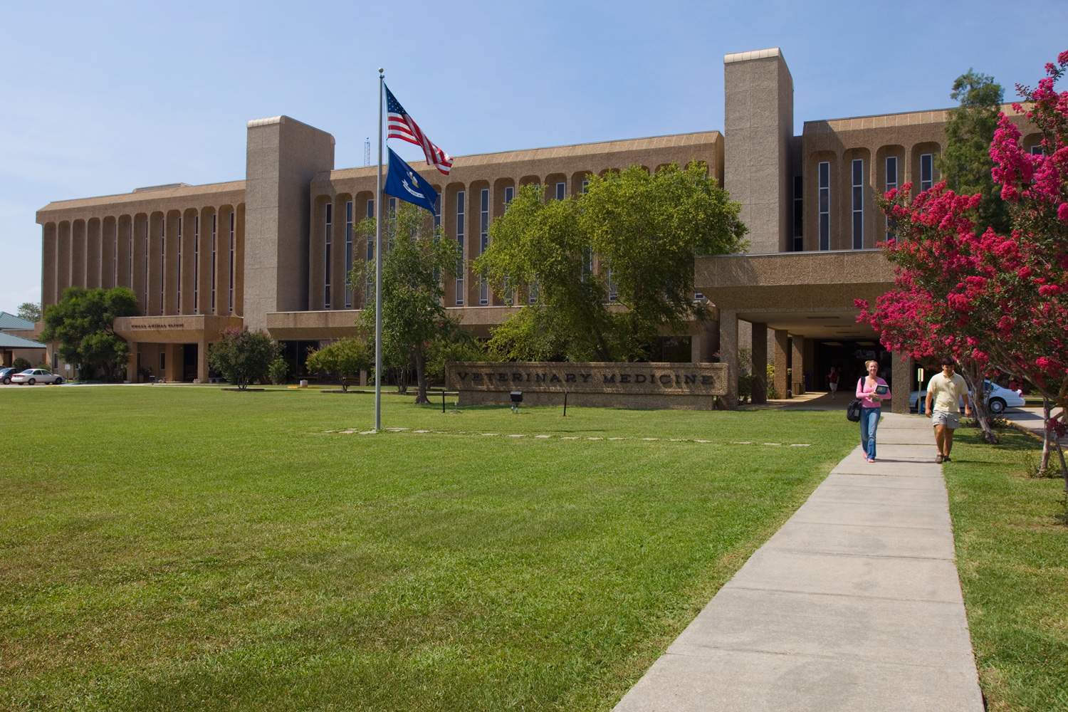 The medical building at Lousiana State University