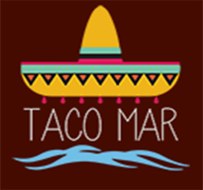 the logo for taco mar