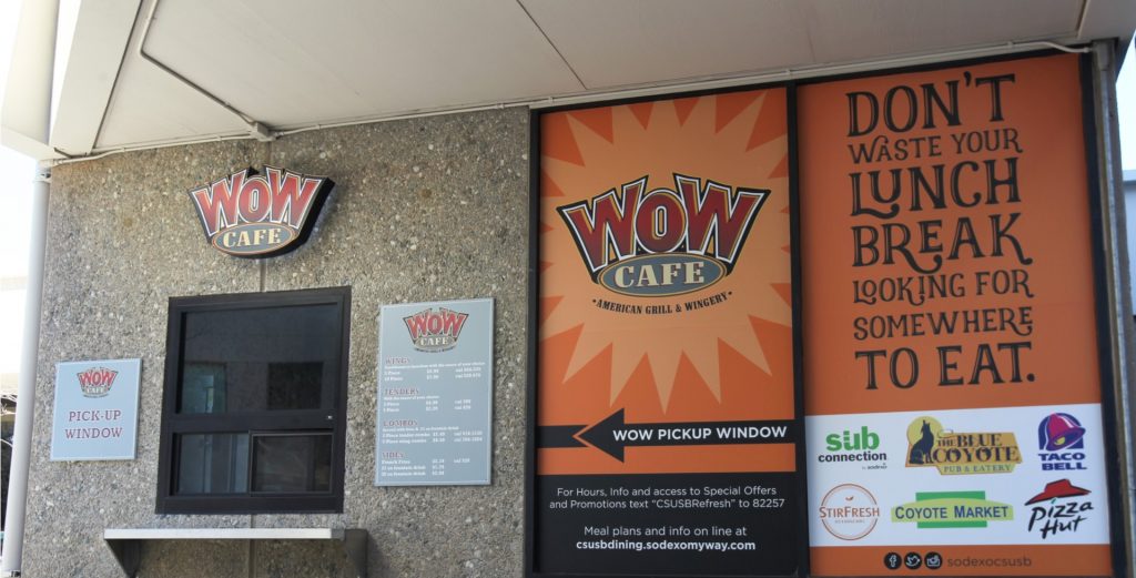 Board of wow cafe