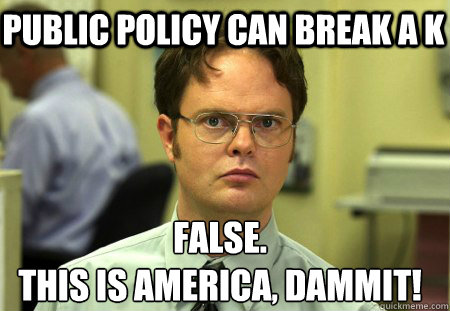 A funny meme of Public Policy