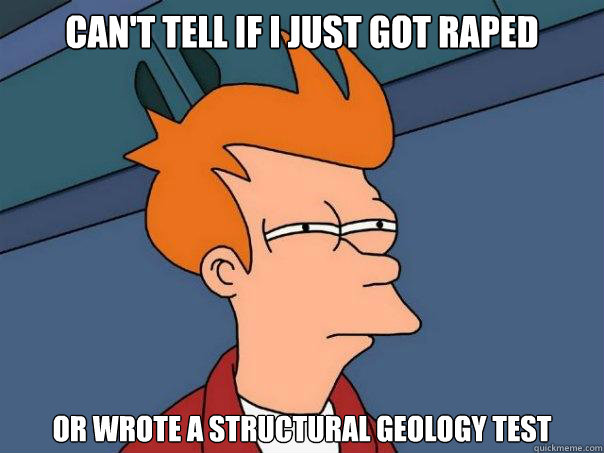 This is a funny image of structural geology