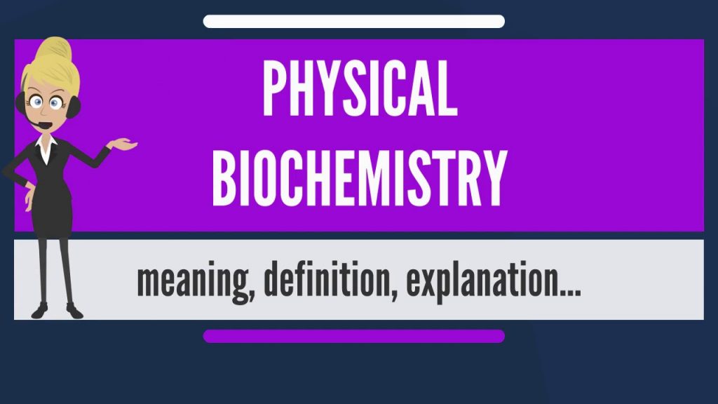A pictorial representation of Physical Biochemistry