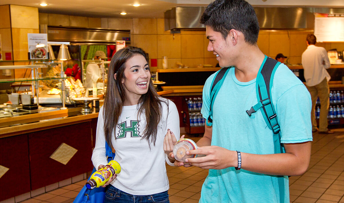 Restaurants and Cafes at University of Hawaii in Manoa