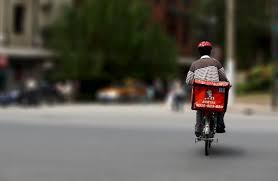 A delivery driver