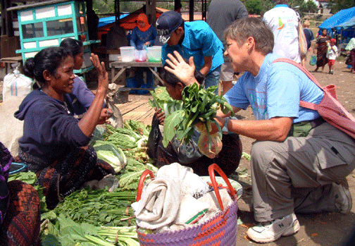 customers bargaining on vegetable price