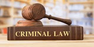 Picture of a gavel and criminal law book