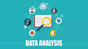 Cartoon depicting data analysis