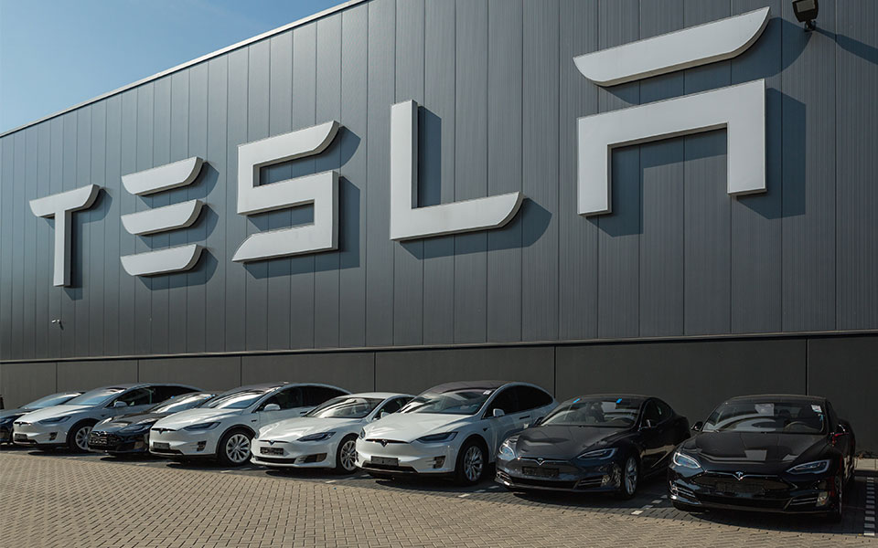 tesla logo