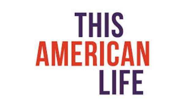 A poster written THIS AMERICAN LIFE