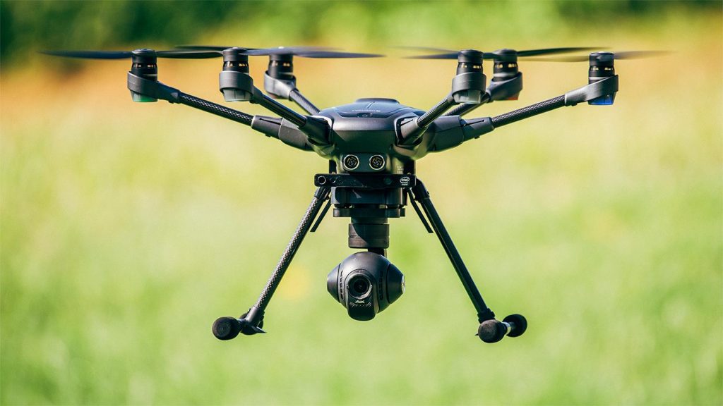 a drone with a camera