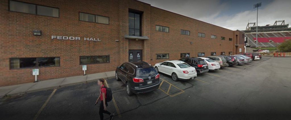 Front view of Fedor Hall