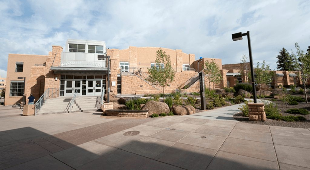 The front of the Wyoming Union