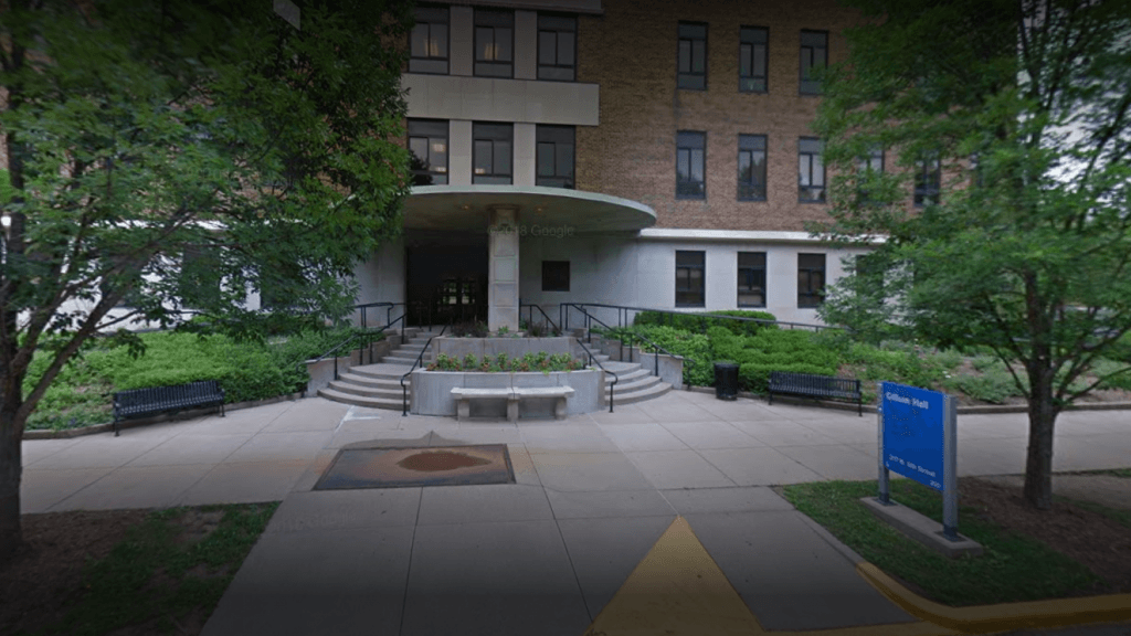 The outside of Gillum Hal
